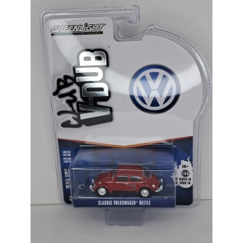 Greenlight 1:64 Classic Volkswagen Beetle ruby red